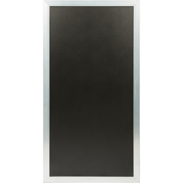 Lavagna Multiboard - 60x115 cm - cornice argento - Securit