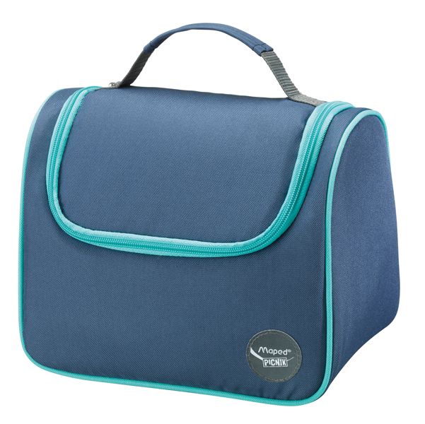 Lunch Bag - Picnick Easy - 20 x 25 x 18 cm - 6,3 L - azzurro/blu - Maped