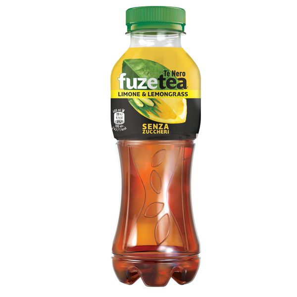 Fuze tea - in bottiglia - 400 ml - gusto limone zero