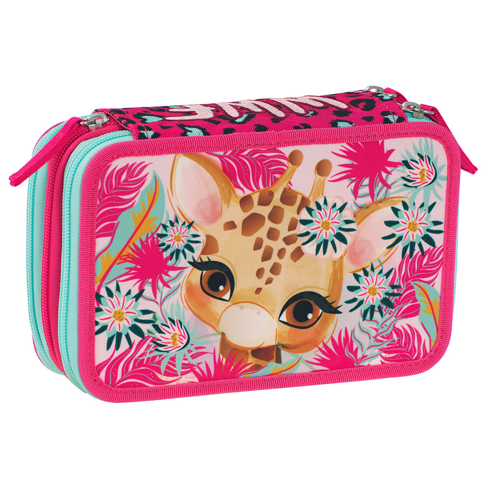 Astuccio Corredo 3 Zip WWF Illustrato Girl Panini 67575 | Lema Scuola
