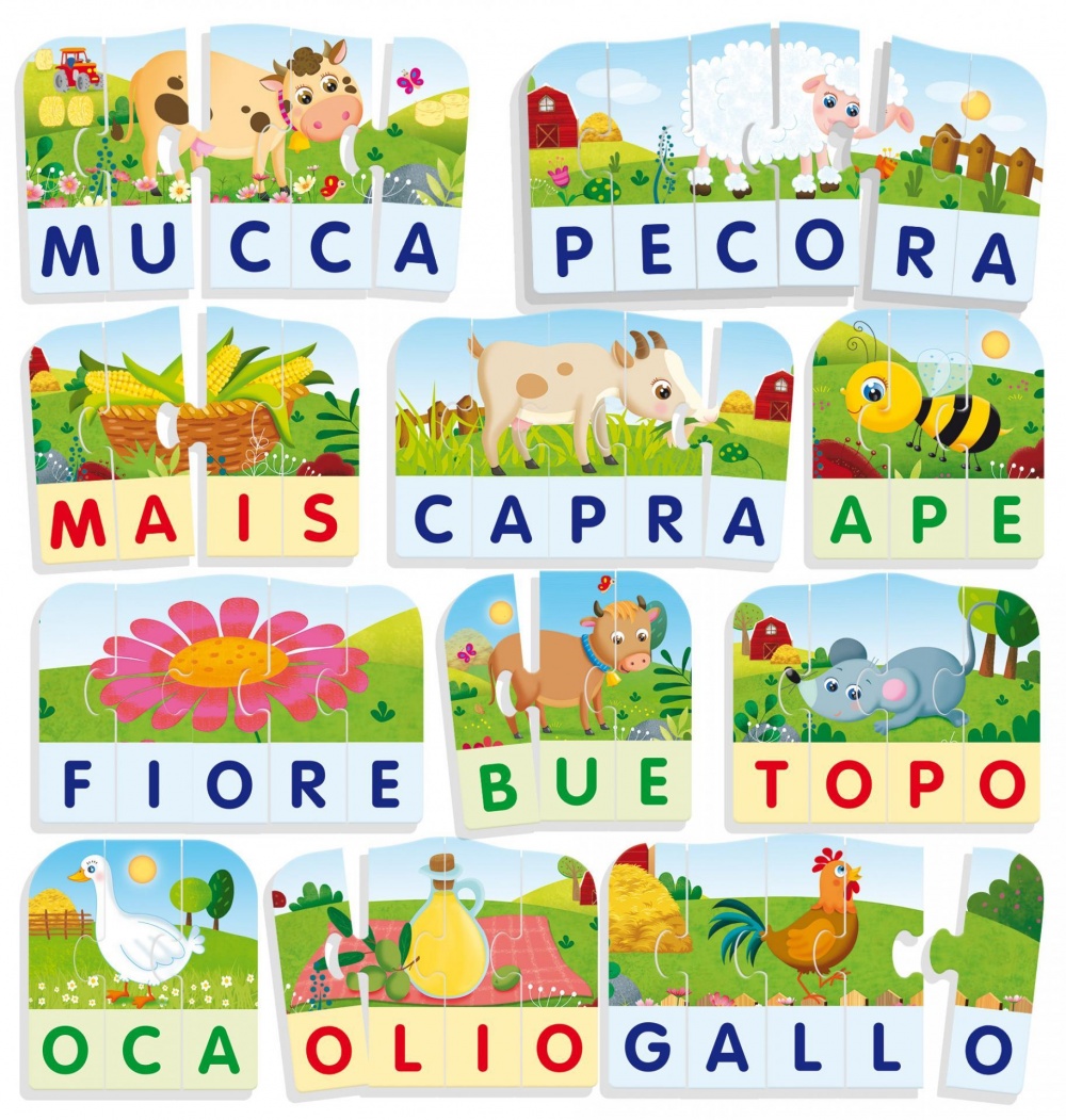 Kids Love Le Mie Prime Parole La Fattoria Life Skills 72507 | Lema Giochi