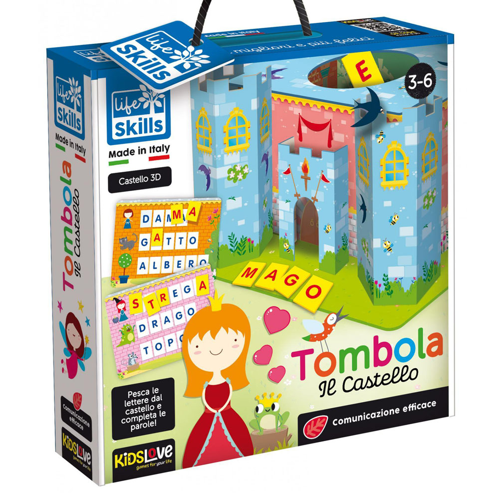 Kids Love Tombola Il Castello Life Skills 72620 | Lema Giochi