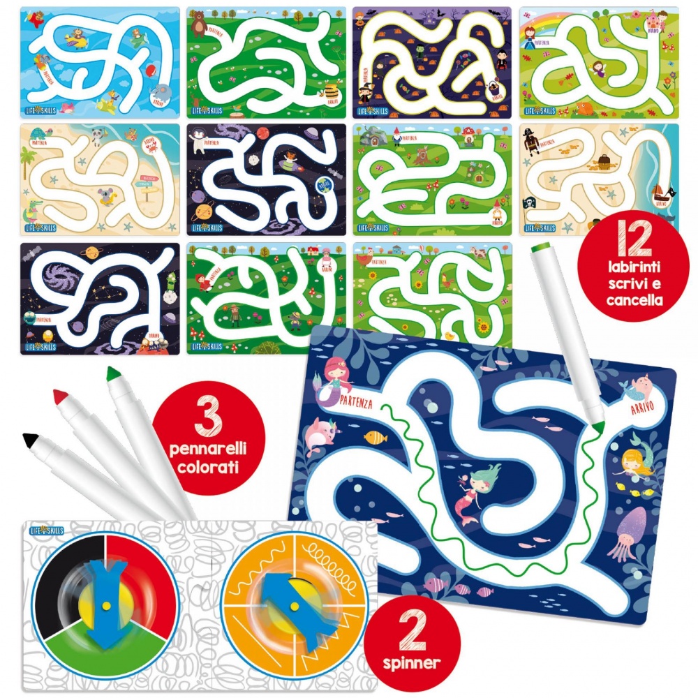 Kids Love Allegri Labirinti Life Skills 76758 | Lema Giochi