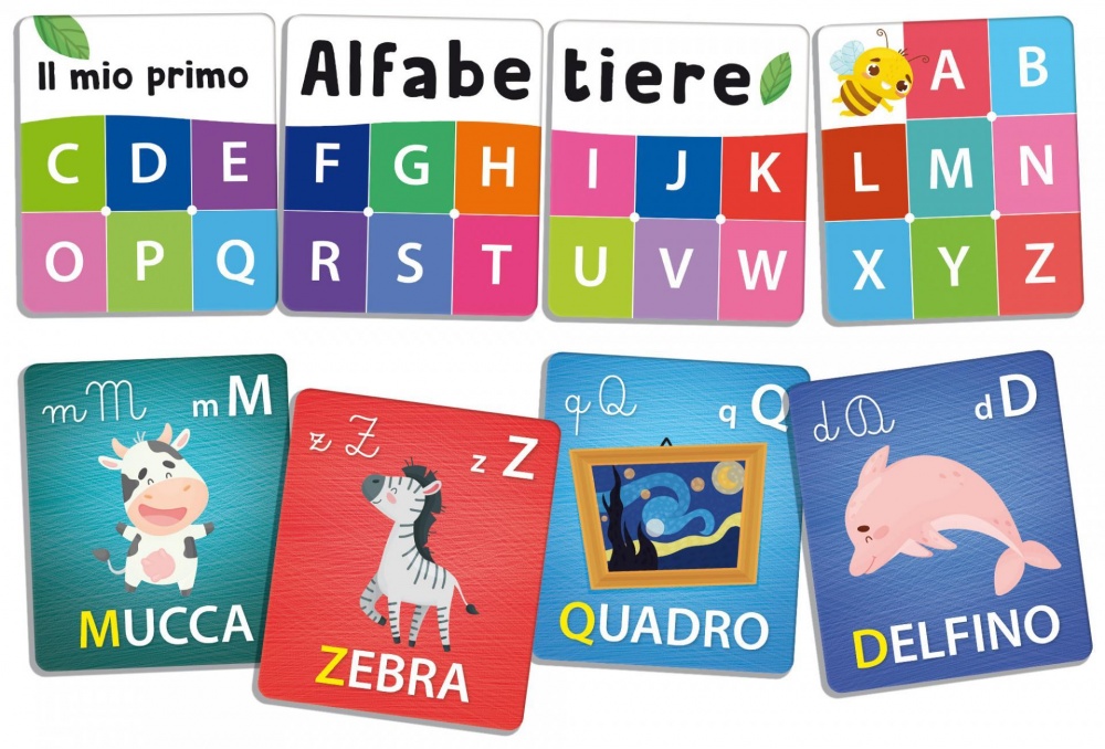 Kids Love Cards Imparo l'Alfabeto Life Skills 84050 | Lema Giochi