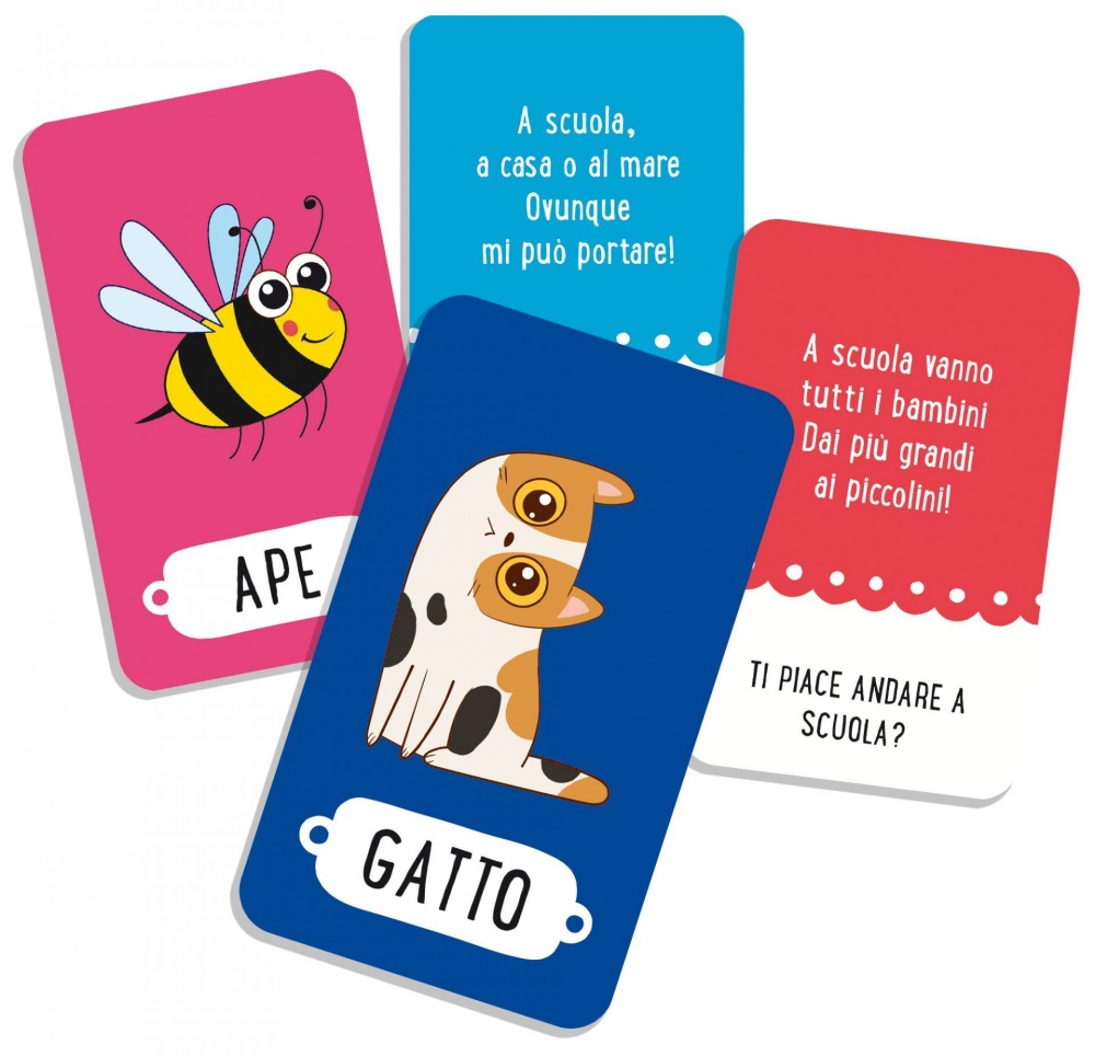 Kids Love Cards Imparo le Mie Prime Paroline Life Skills 84074 | Lema Giochi