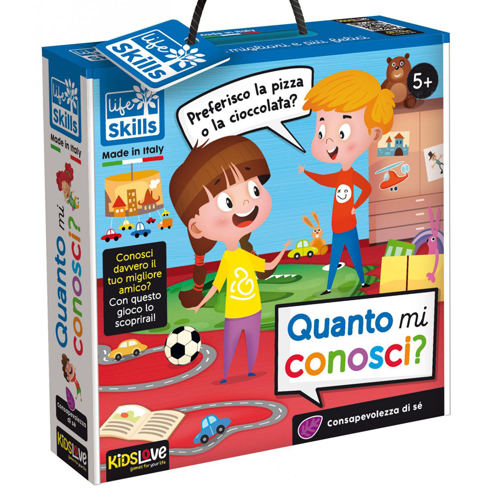 Kids Love Quanto Mi Conosci? Life Skills 84142 | Lema Giochi