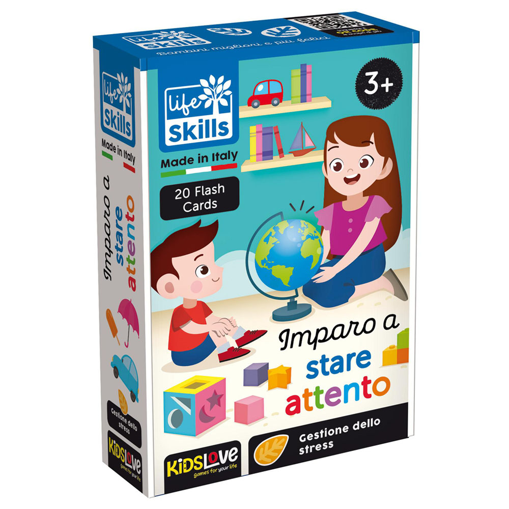 Kids Love Cards Imparo a Stare Attento Life Skills 84166 | Lema Giochi
