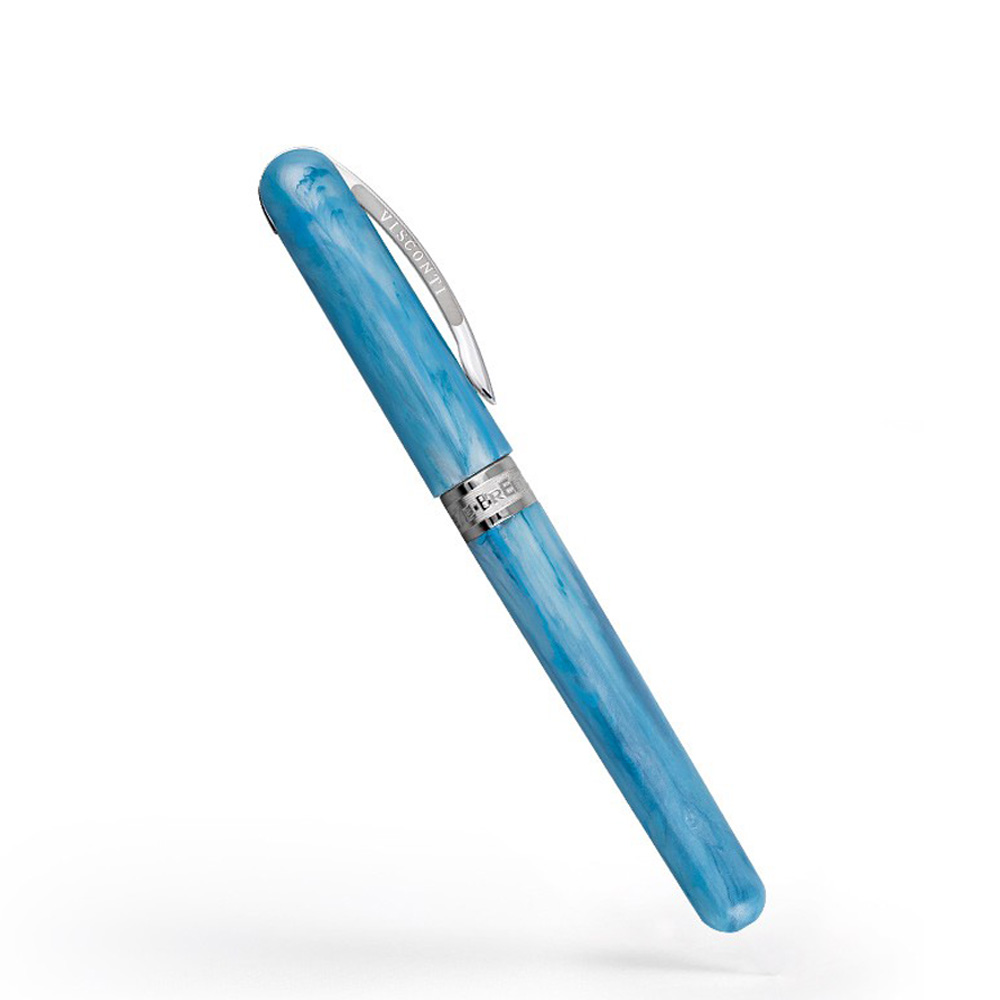 Visconti Penna roller pen chiusa Breeze Blueberry Fluo mirtillo fluorescente lema san miniato lemanet