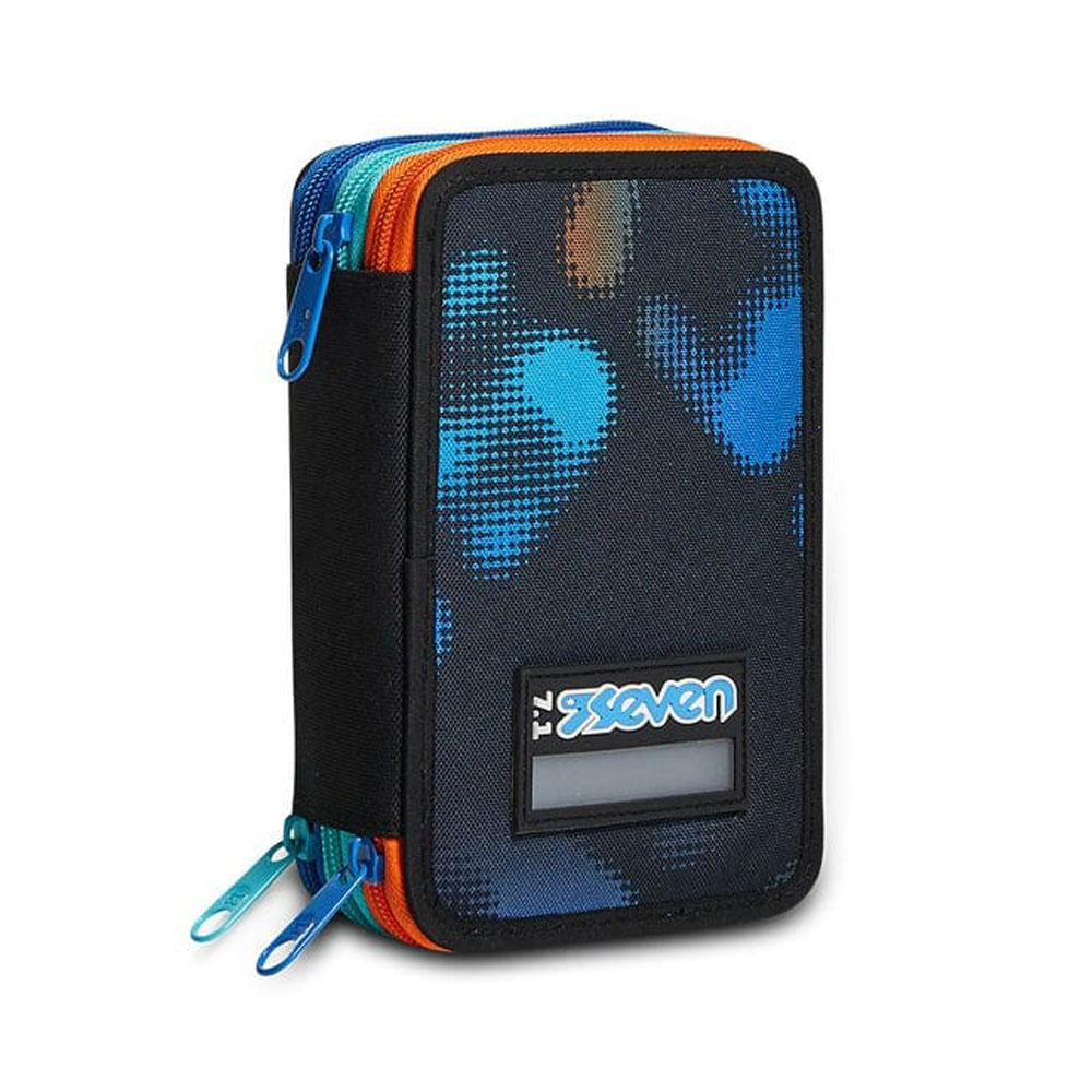 Astuccio 3 Zip Seven Melt Boy 301012204-899 | Lema Scuola