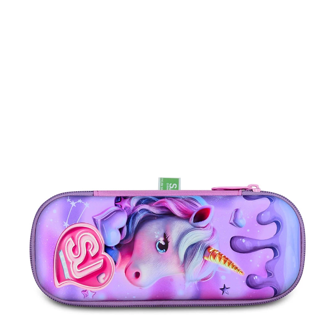 Astuccio Bustina Seven Sj Gang Pixie Unicorn Portapenne Scuola