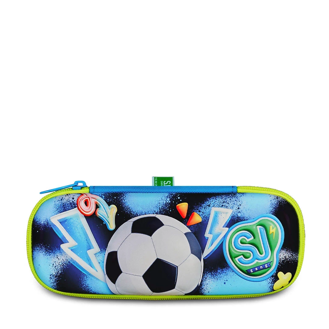 Astuccio Bustina Seven Sj Gang Glowgame Portapenne Scuola Bambino