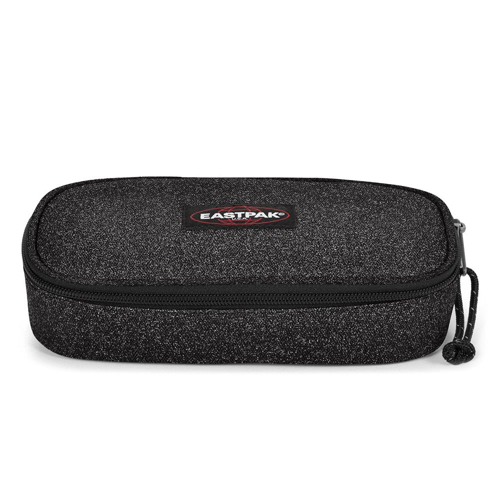 Astuccio In Velluto A Coste Nero - Portapenne Grande Capacità Per Scuola, Ufficio O Trucco - Foto 2