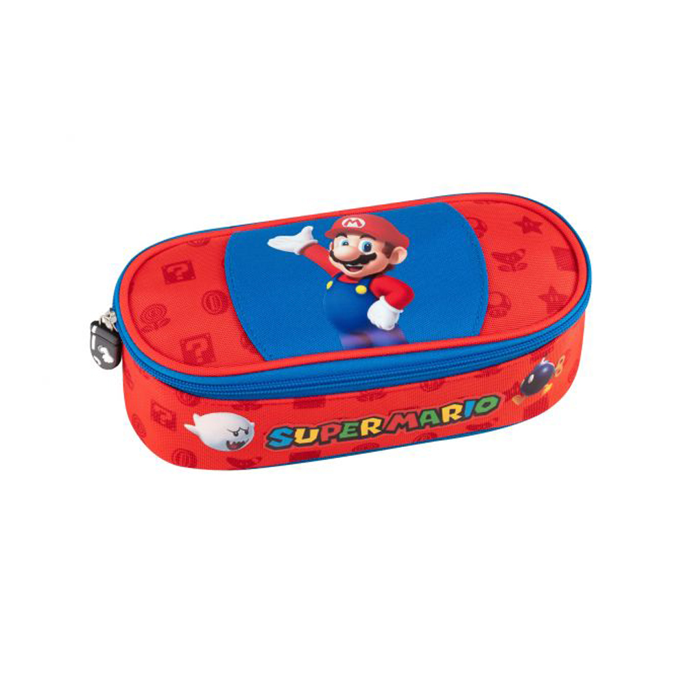 Astuccio Ovale Organizzato Super Mario 65069 | Lema Scuola