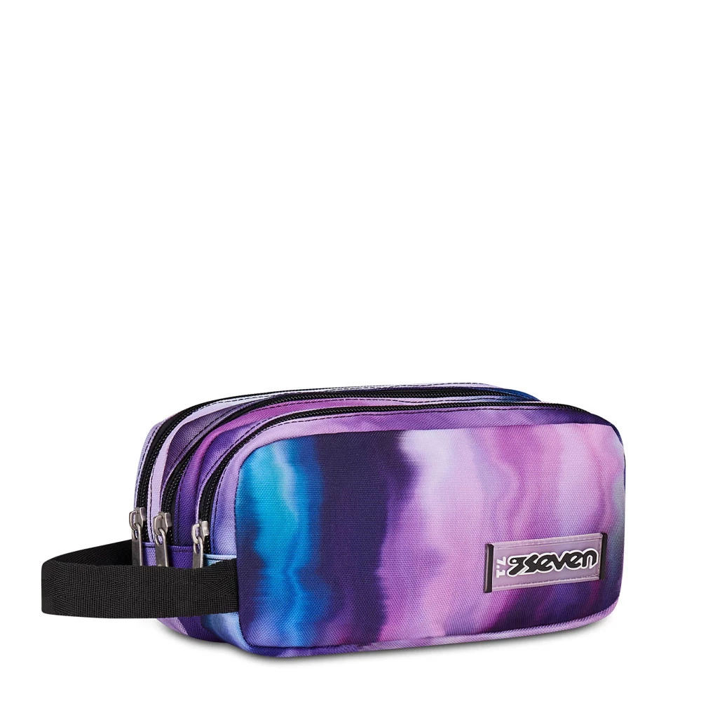 Astuccio Bustina 3 Zip Freethink Girl Iris Portapenne