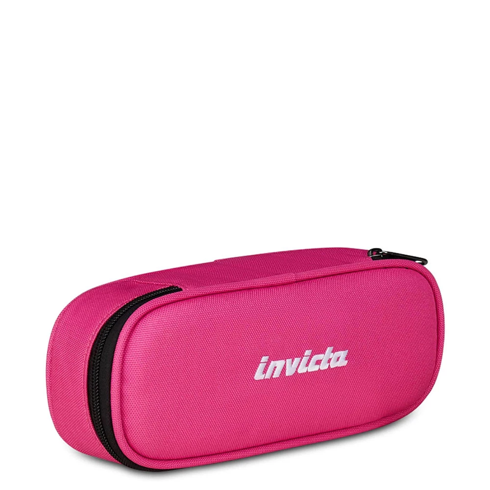 Astuccio Scuola Invicta Rosa Lip Plain Raspberry Rose