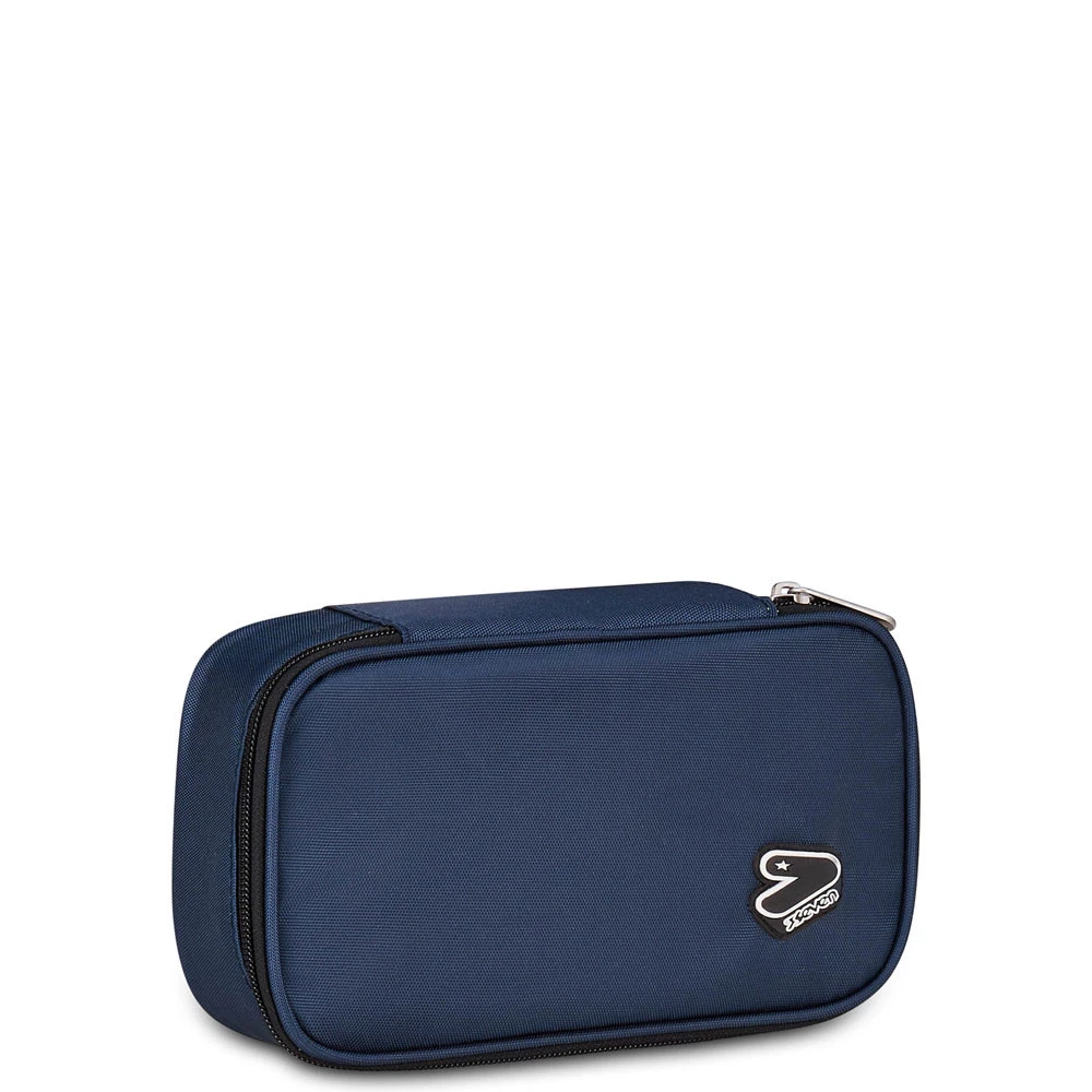 Astuccio Scuola Seven Tech Line Round Plus Big Deep Blue