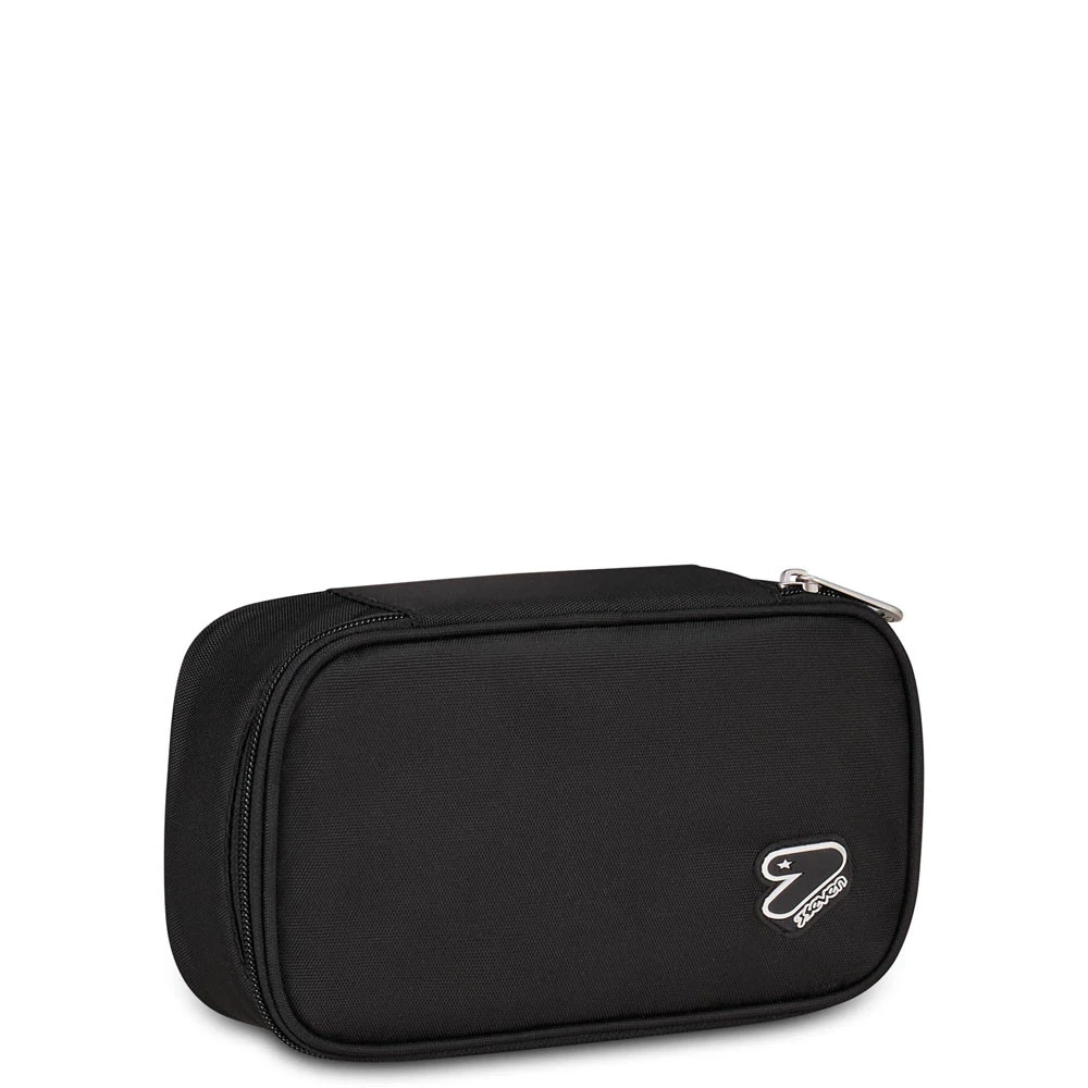Astuccio Scuola Seven Tech Line Round Plus Big Jet Black