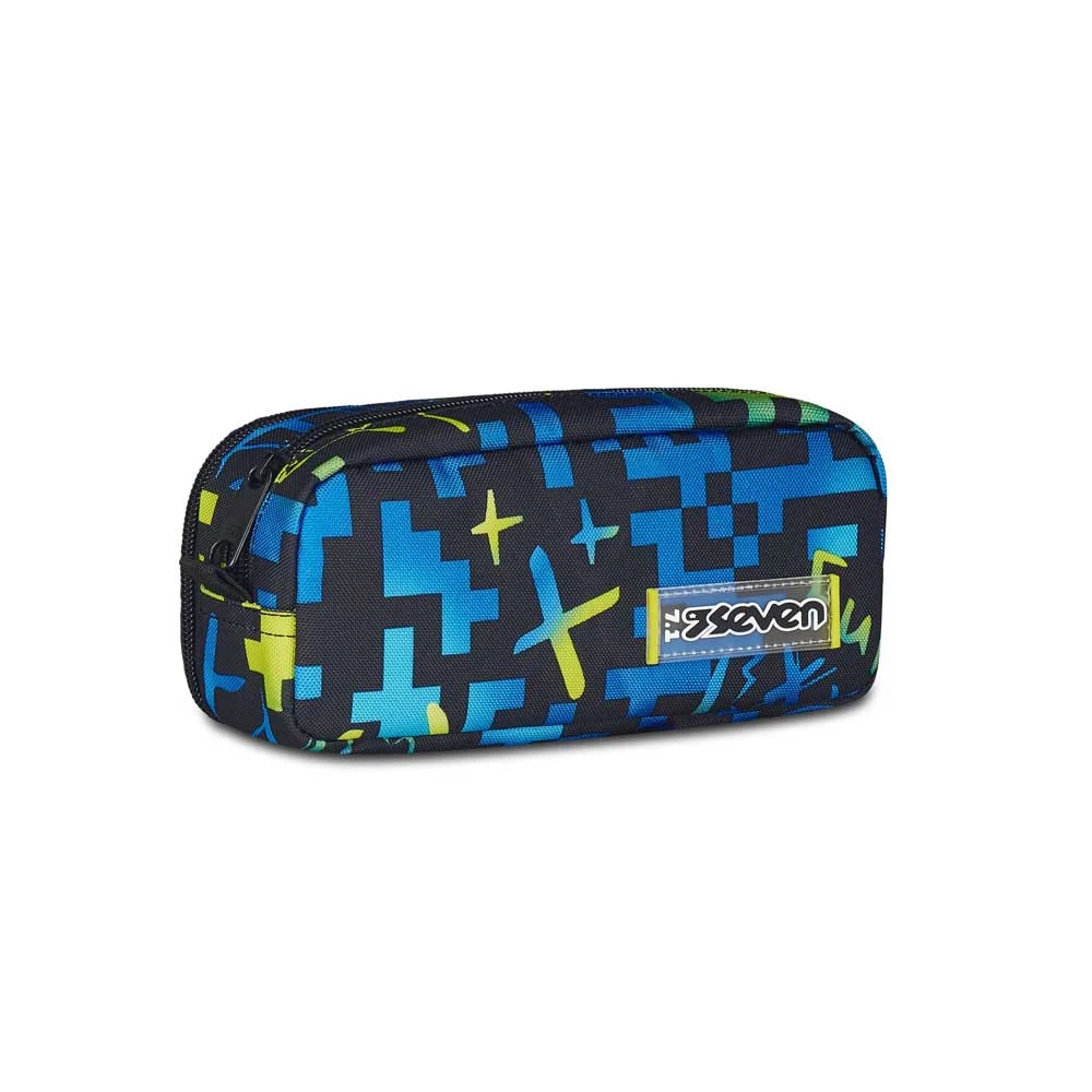 Astuccio Seven Vuoto Bustina Doppia Scribbled Flame