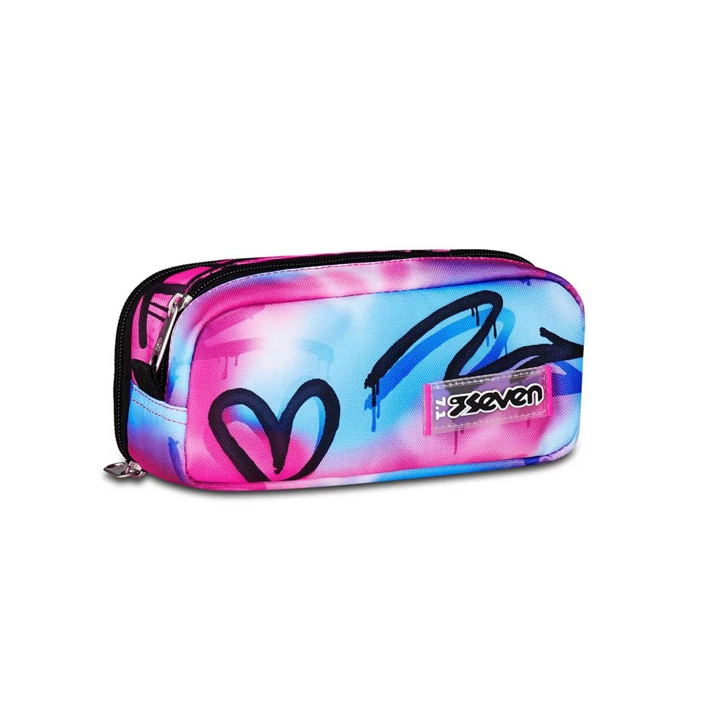 Astuccio Seven Vuoto Bustina Doppia Sprint Paint Girl