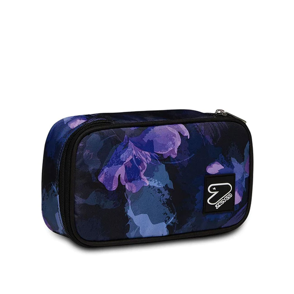 Astuccio Round Big Portapenne Seven Floras con Elastici