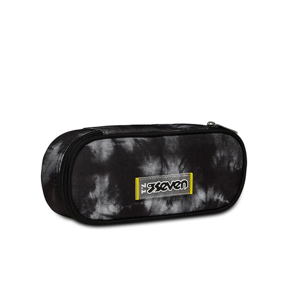 Astuccio Round Portapenne Seven Heavy Boy con Elastici e Taschino