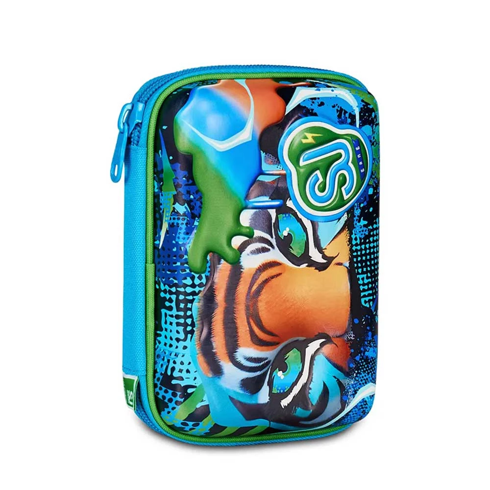 Astuccio Seven Sj Gang Speed Pad+3d Air Tiger Bambino Elementari