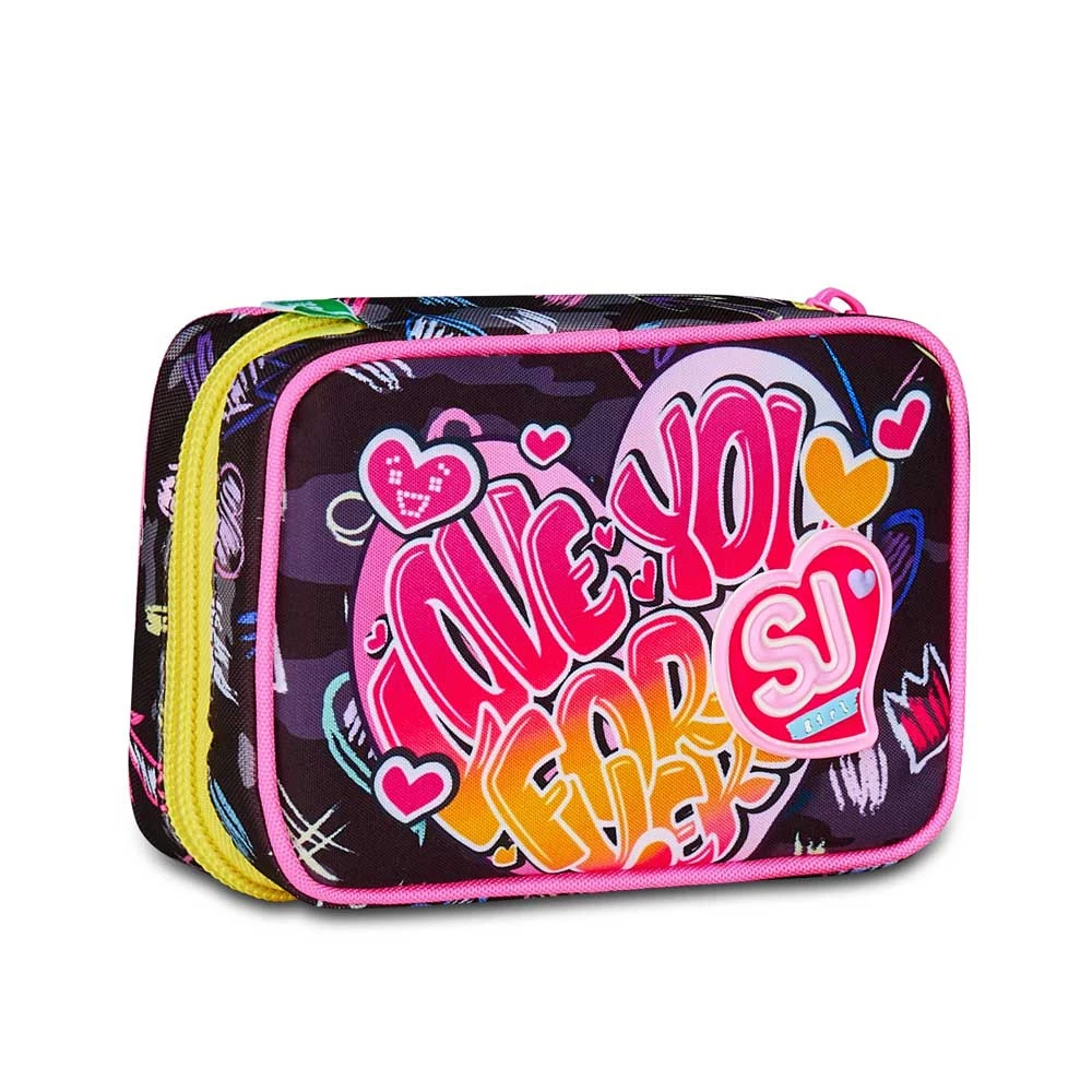 Astuccio Seven Sj Gang Game Led Girl Speed New Smontabile Bambina