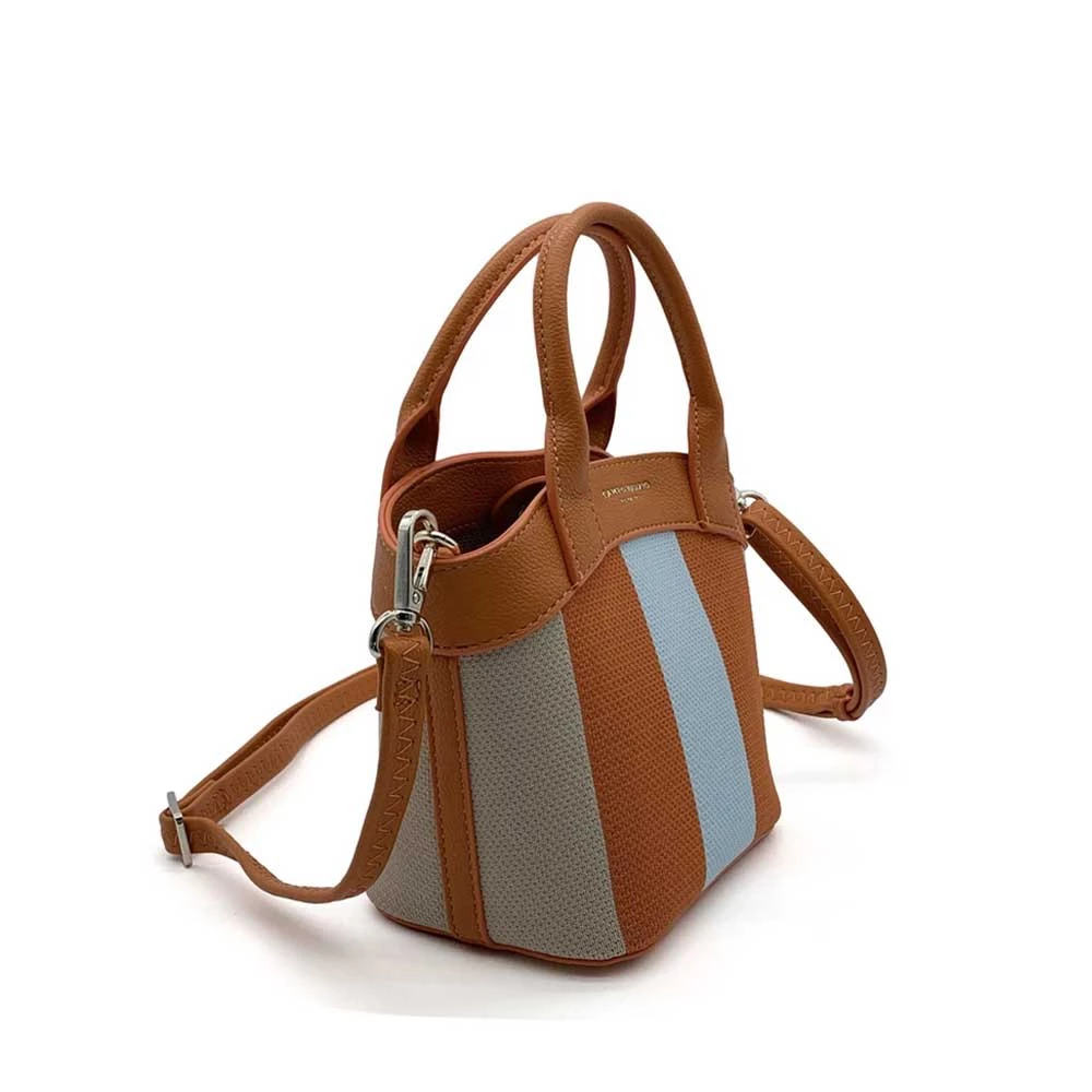 Borsa a Mano Riccione Orange Campo Marzio con Tracolla