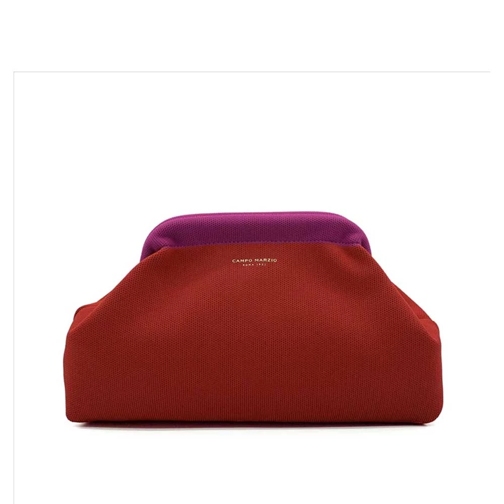 Borsa a Mano Clutch Rimini Cherry Red Campo Marzio con Tracolla