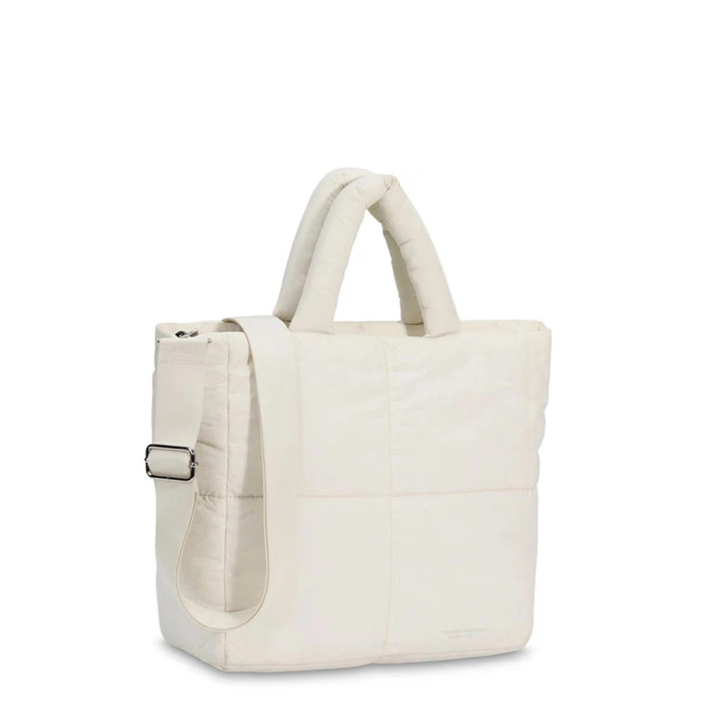 Borsa a Mano Nylon Morbido Sky Bianco Campo Marzio