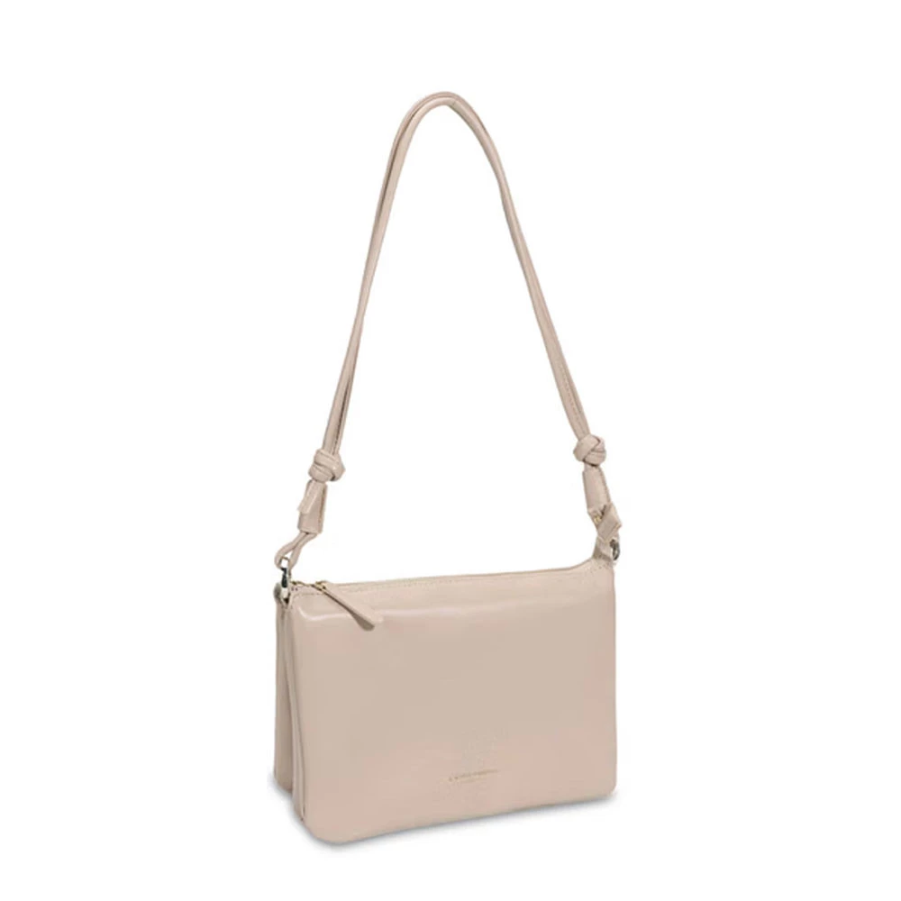 Borsa Clutch con Tracolla da Donna Preston Beige Campo Marzio