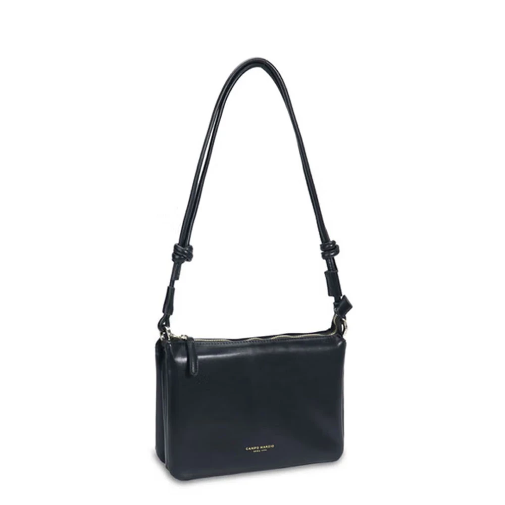 Borsa Clutch con Tracolla da Donna Preston Nera Campo Marzio