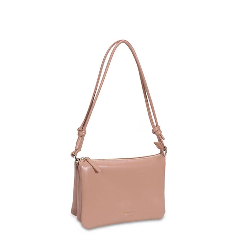 Borsa Clutch con Tracolla da Donna Preston Rosa Cipria Campo Marzio