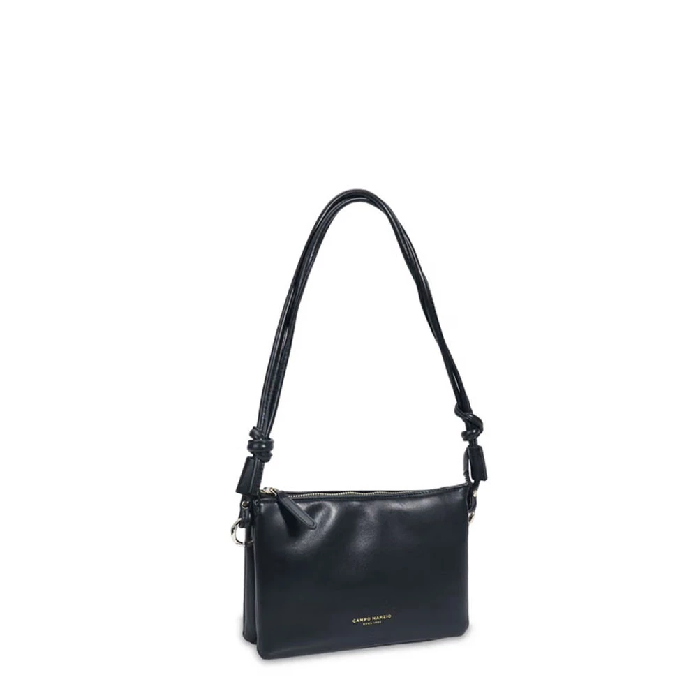 Borsa Clutch con Tracolla da Donna Mindy Nera Campo Marzio
