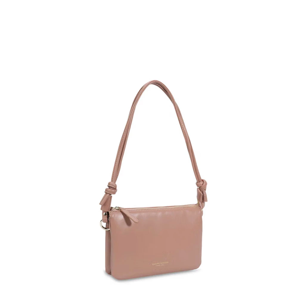 Borsa Clutch con Tracolla da Donna Mindy Rosa Cipria Campo Marzio