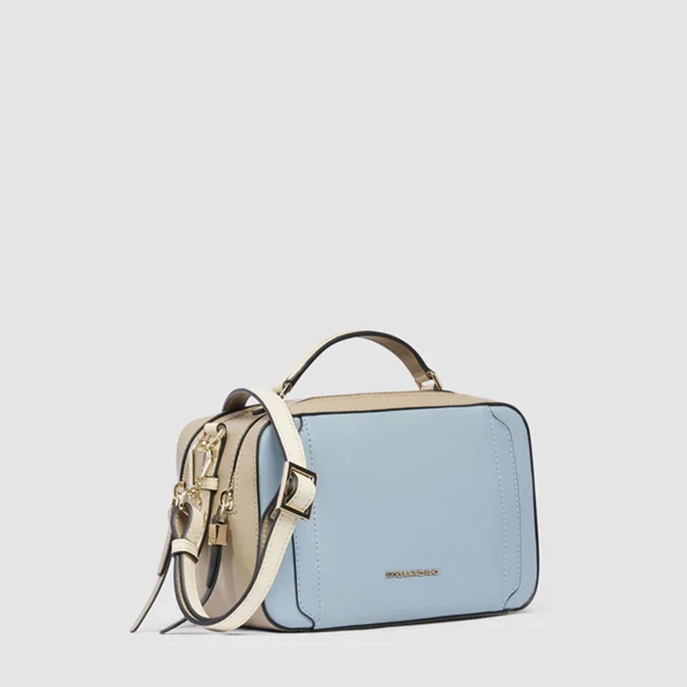 Borsa Donna con Tracolla Camera Piquadro Azzurra BD6656W92