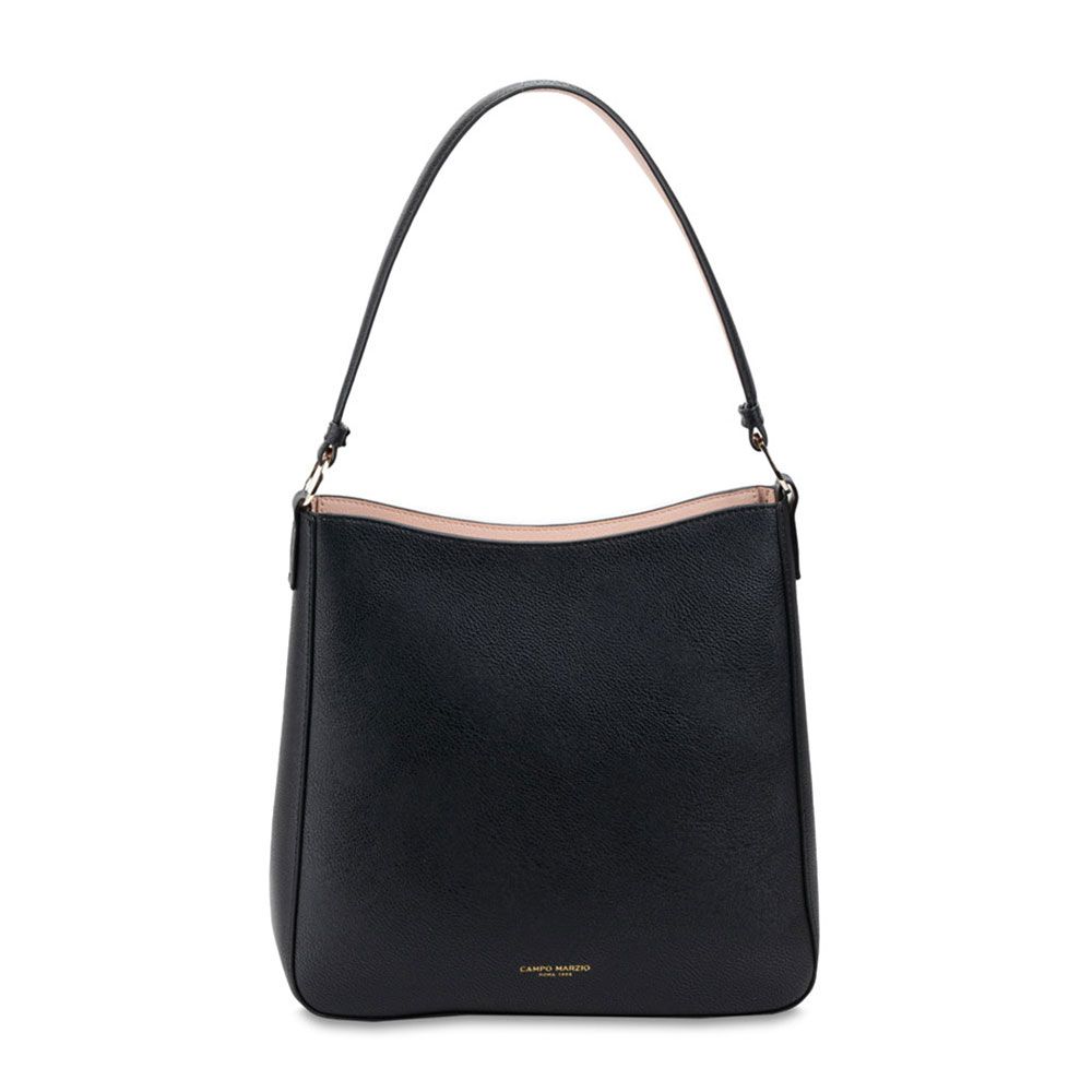 Borsa Donna A Spalla Campo Marzio Scarlett Similpelle Nera