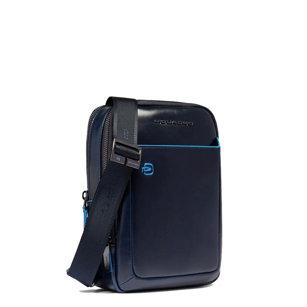 Borsello Uomo Piquadro Pelle Blue Square Blu CA6811B2