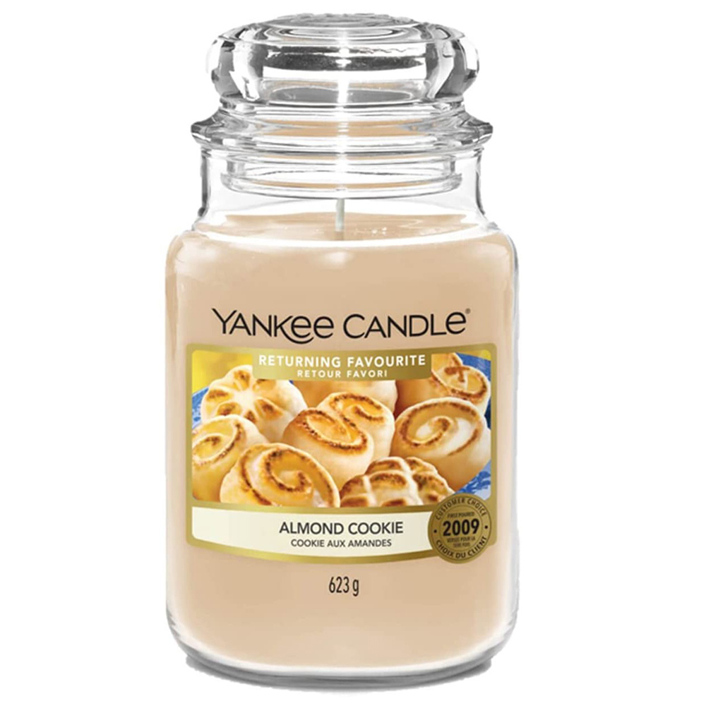 Candela Profumata Yankee Candle Almond Cookie Giara Grande | Lema