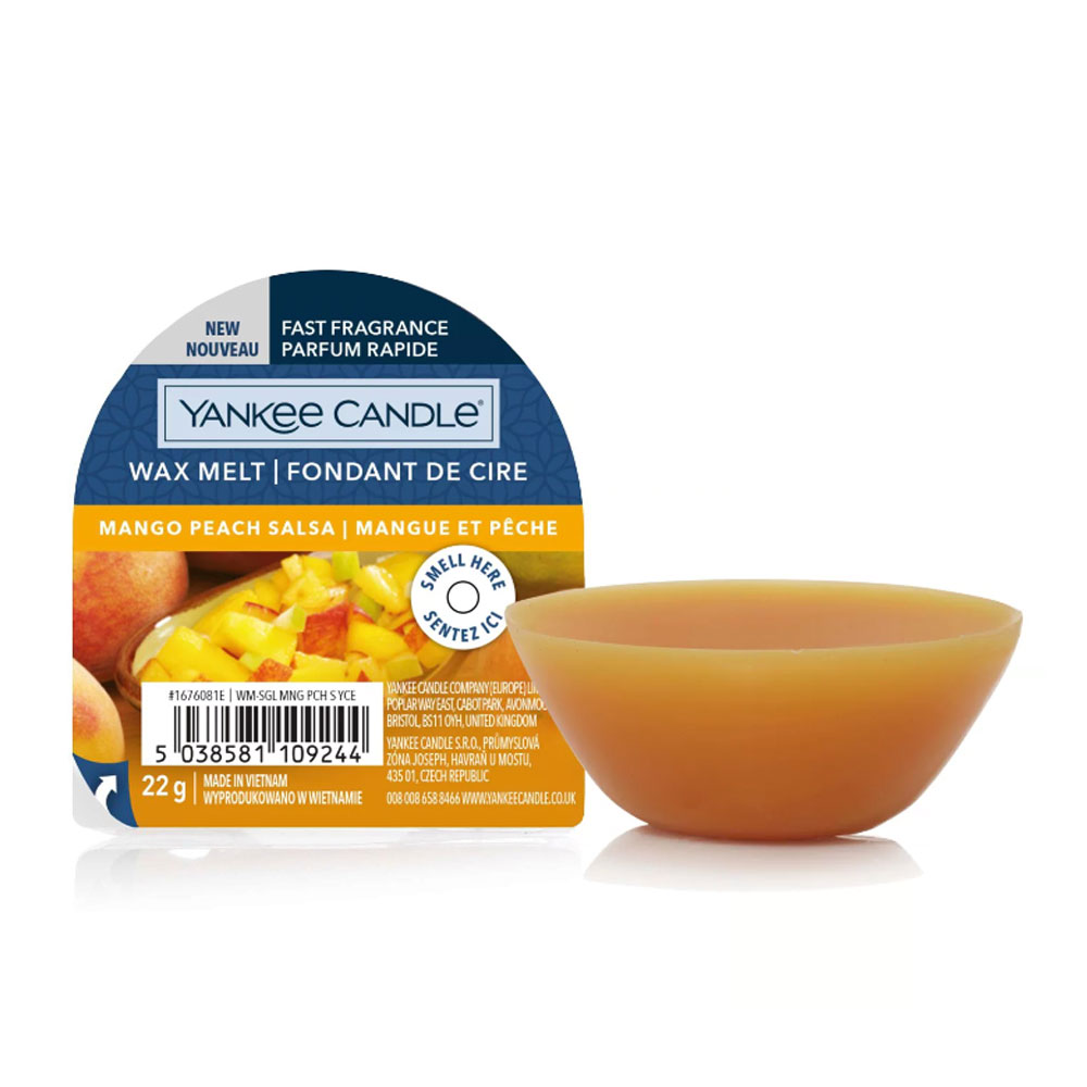 Cera da Fondere Tart Yankee Candle Mango Salsa Peach | Lema Regalo