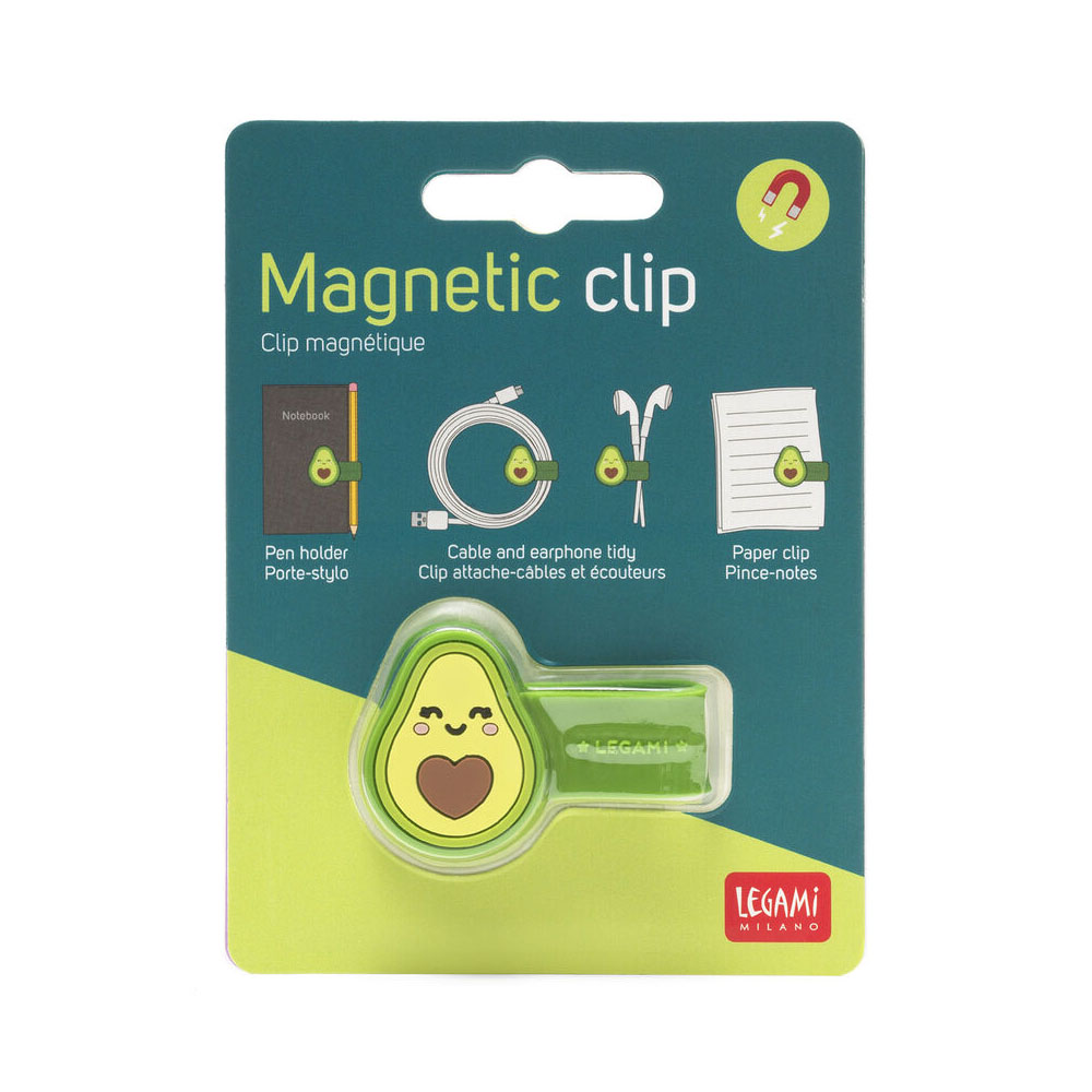 Legami Clip Magnetica Avocado per Cavi | Lema Regali