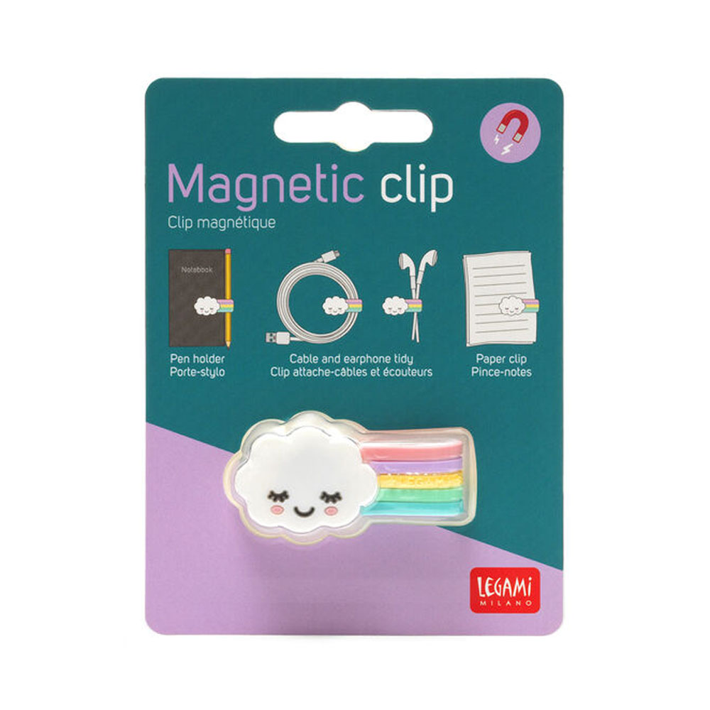 Legami Clip Magnetica Rainbow per Cavi | Lema Regali