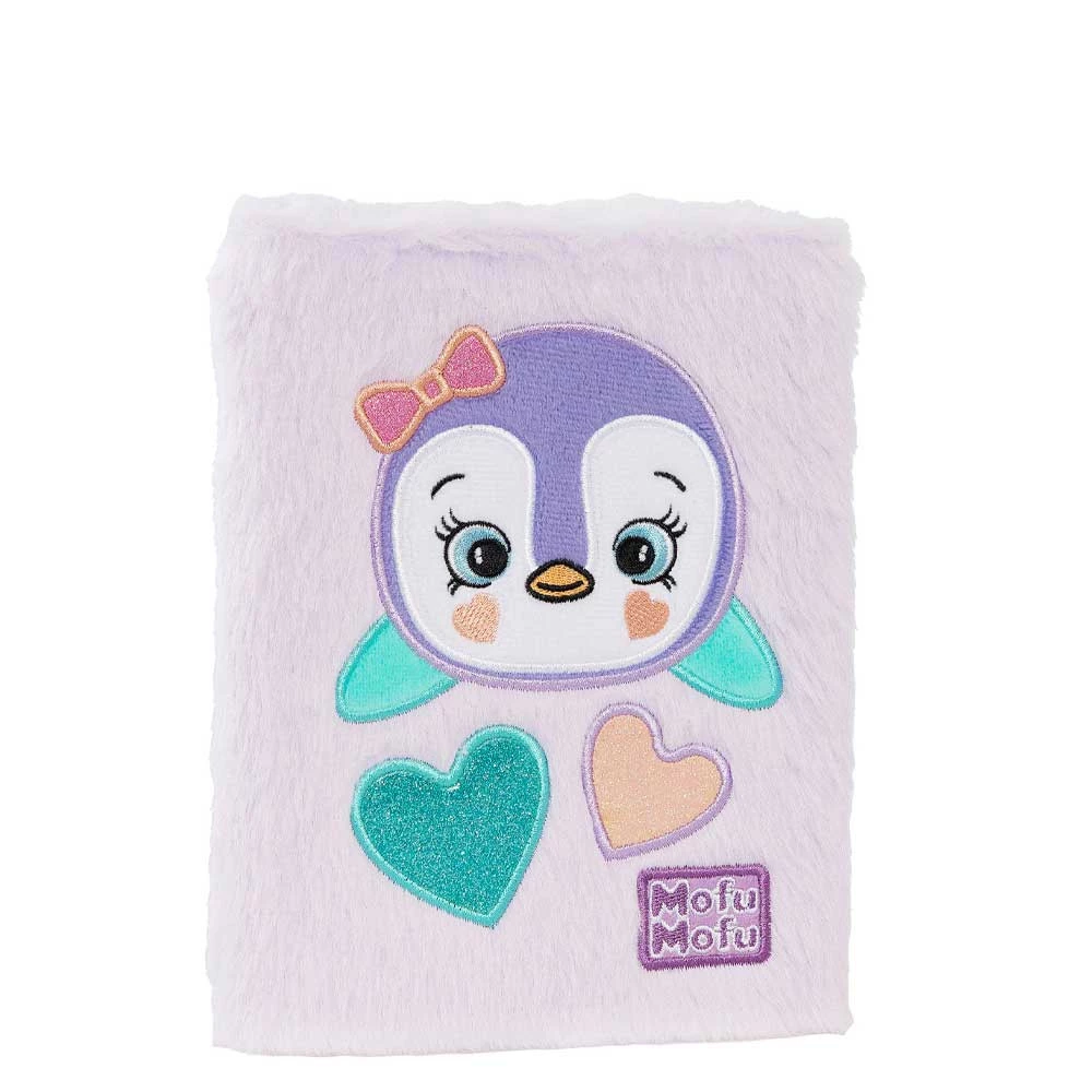 Diario Scuola Mofu Mofu Pinguino Peluche Giornaliero 12 mesi Datato 25/26