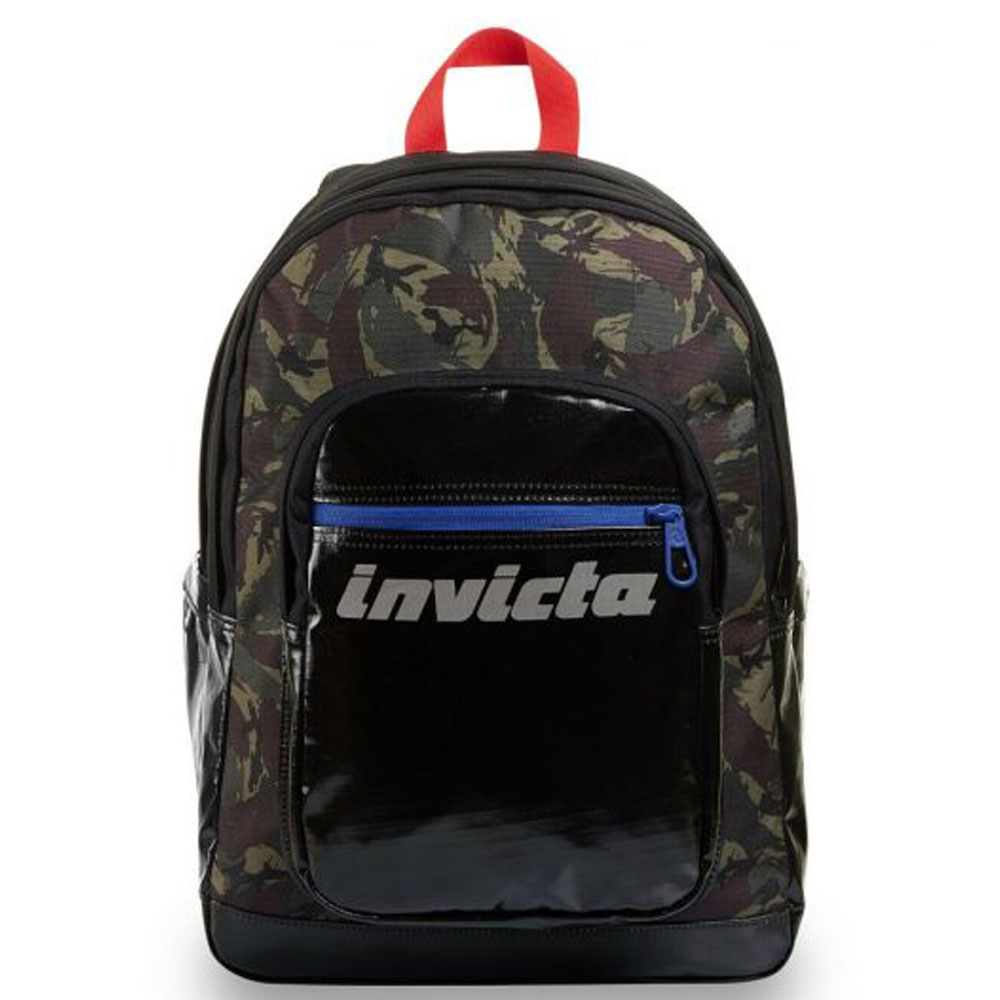 Zaino Invicta Jelek 38 Lt Colorblock Camo Green 206002176-FW0 | Lema Scuola Ufficio