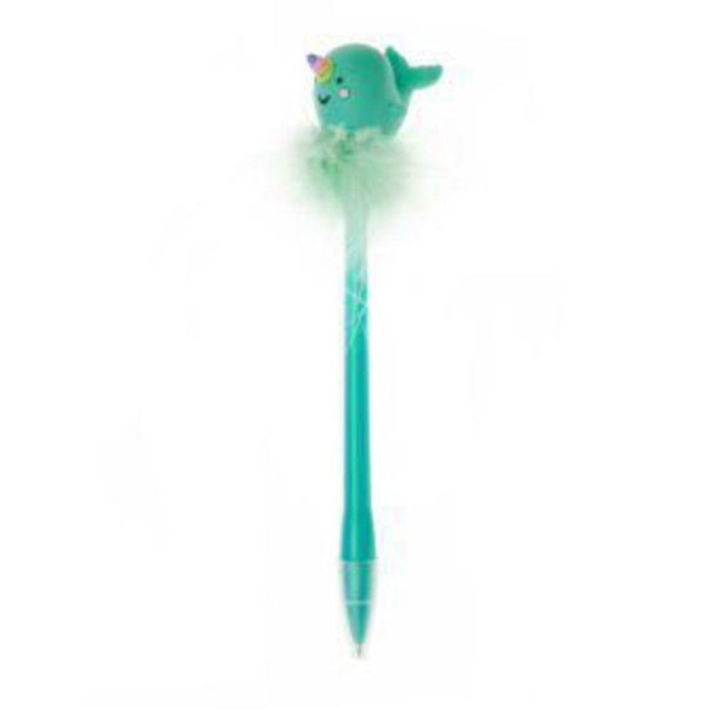 Legami Penna Blu Narvalo Luminoso | Lema Regali Scuola