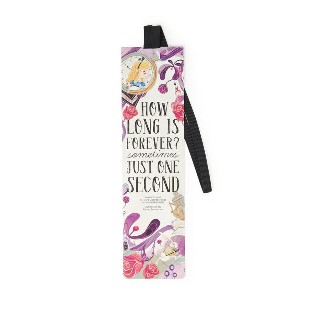 Legami Segnalibro con Elastico Alice in Wonderland | Lema Regalo