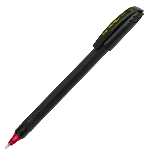 Roller Energel Recycology 96% - punta 0,7 mm - nero/rosso/blu - Pentel - conf. 3 pezzi