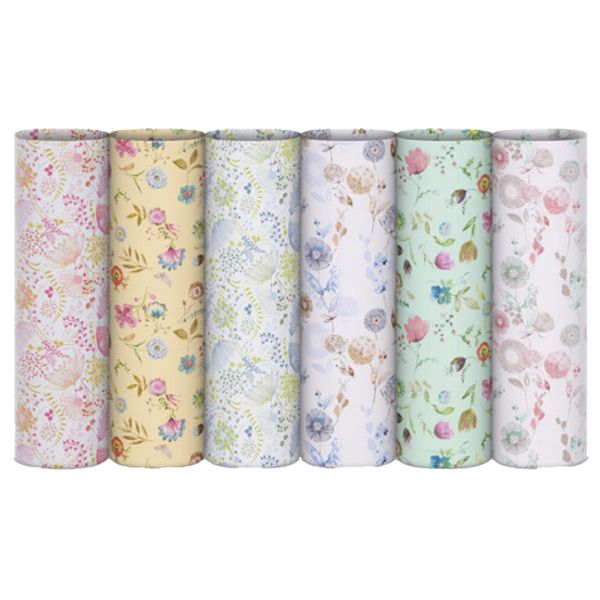 Scatola 100 fogli ecocarta Fiori di Campo 70X100cm Rex Sadoch