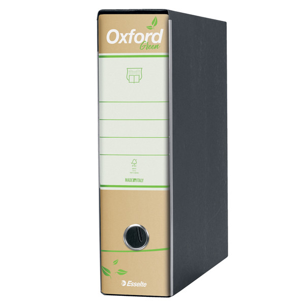 Registratore Oxford Green G83 - dorso 8 cm - commerciale 23 x 30 cm - avana - Esselte