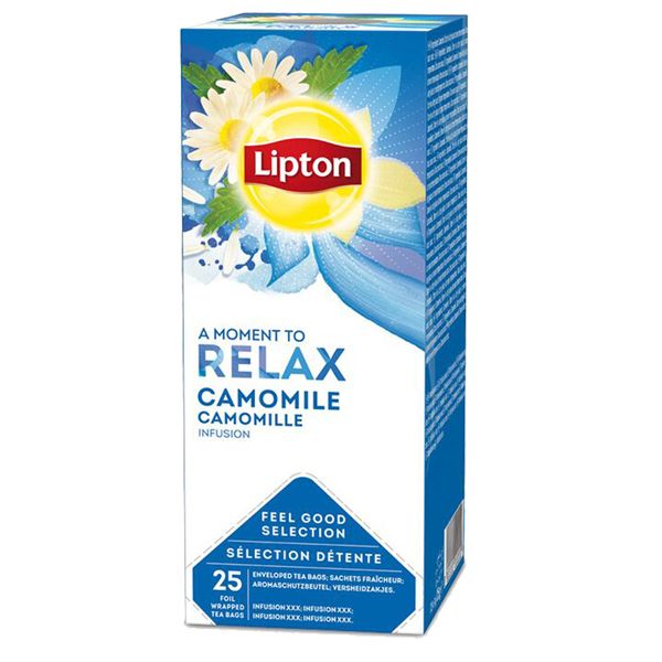 Camomilla - Feel Good Selection - in filtro - Lipton - conf. 25 pezzi